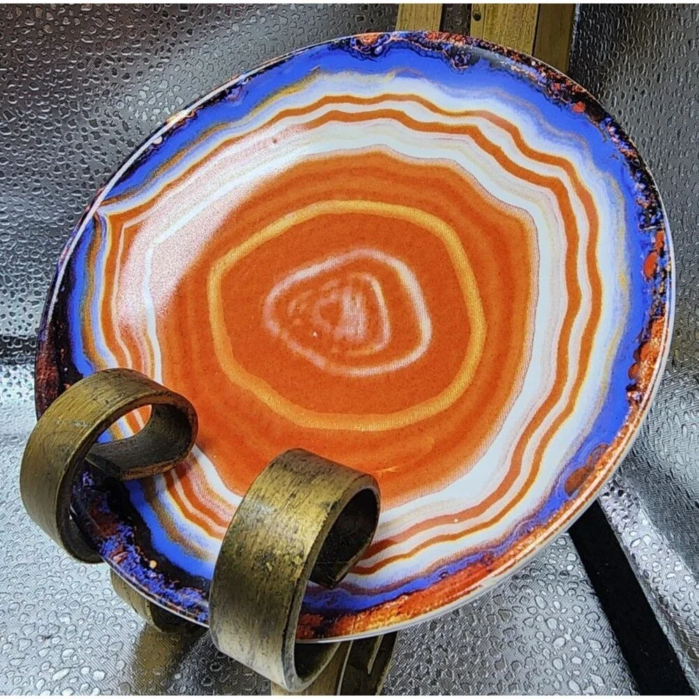 Streamline Salad/Dessert Plates Multi-Color Approx 6